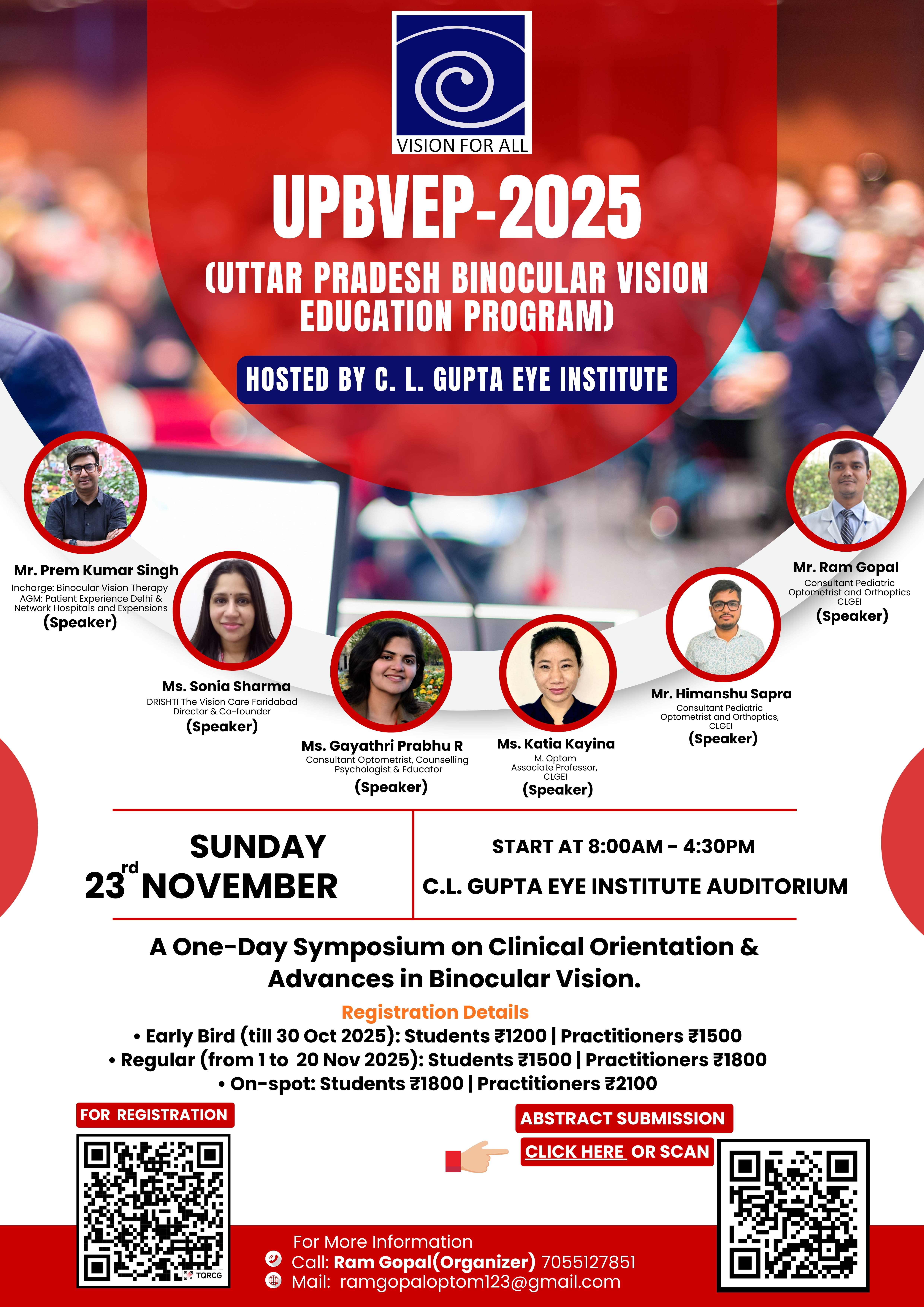 UTTAR PRADESH BINOCULAR VISION EDUCATION PROGRAM